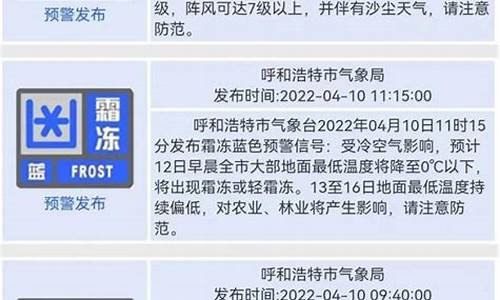 呼和浩特天气预报最新今天最新消息查询_呼和浩特天气预报最新今天最新消息