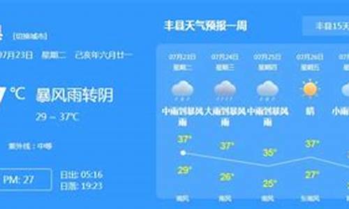 丰县天气24_丰县天气20天前预报查询