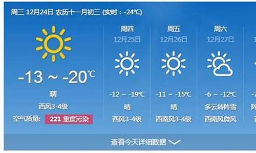 哈尔滨今天天气预报7天_哈尔滨今天天气怎么样?