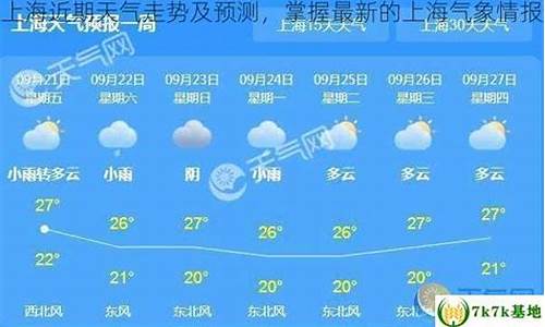 上海最新天气预报在线查询_上海最新天气