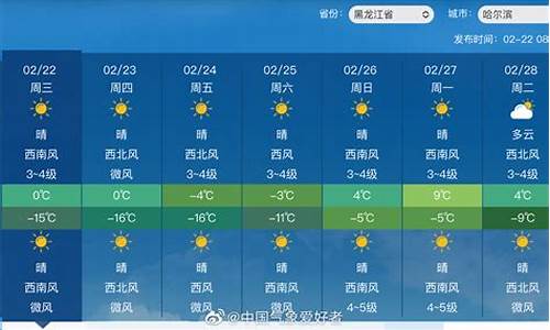 漠河天气预报15天气_漠河天气预报15天气预报一周天气